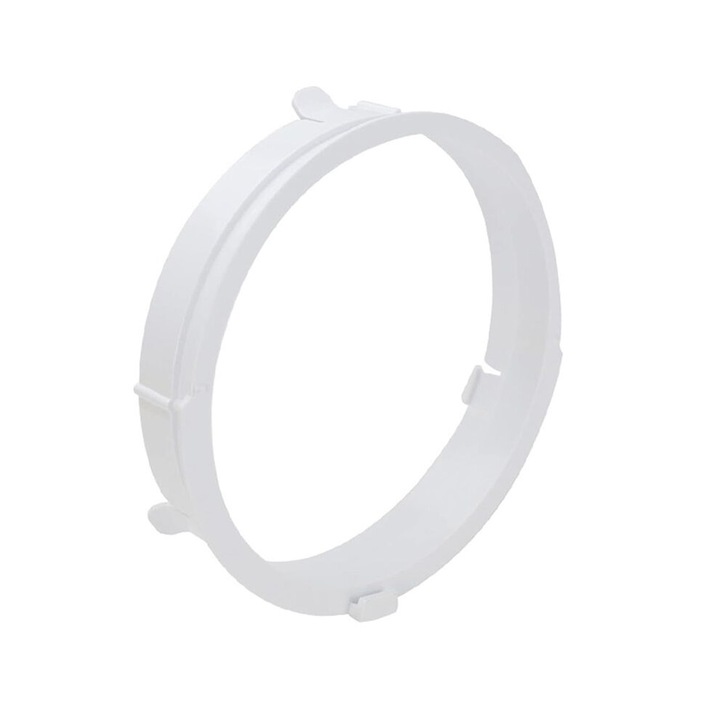 Adaptor conector pentru tub evacuare climatizor mobil, ABS, pentru KYR-35, instalare usoara, reglabil si lavabil, alb mat, 17x17x4 cm, 1 buc