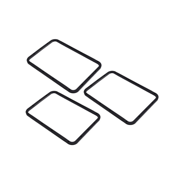 Set 3 folii FEP pentru rasina, transparent, 3 buc