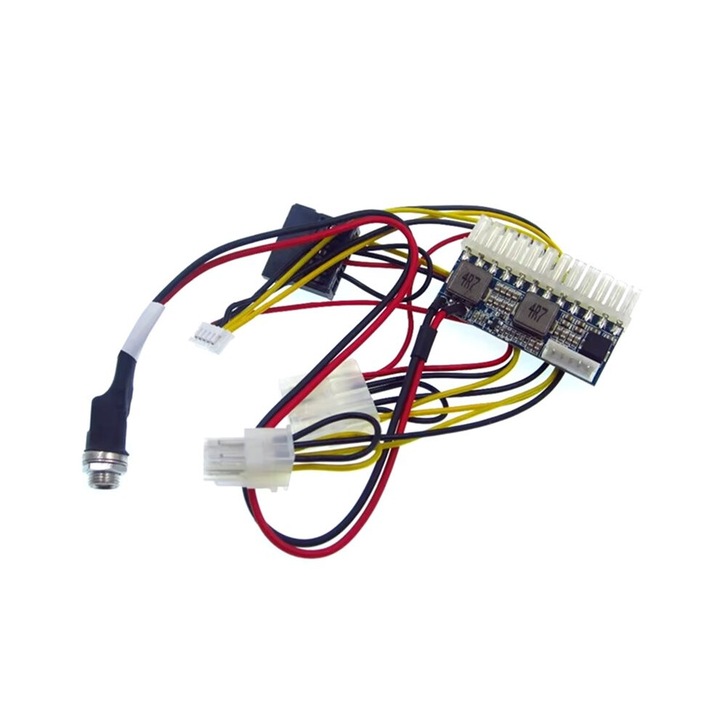 Surse PC ATX-160W, 12V, 24 broches, 160W, compacta, pentru automobile