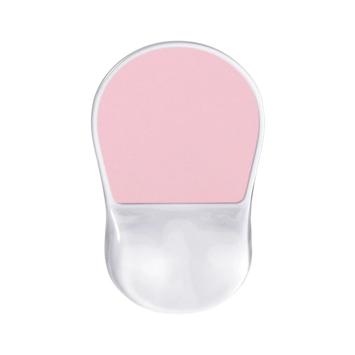 Mousepad ergonomic cu suport gel pentru incheietura, silicon moale, antiderapant, negru
