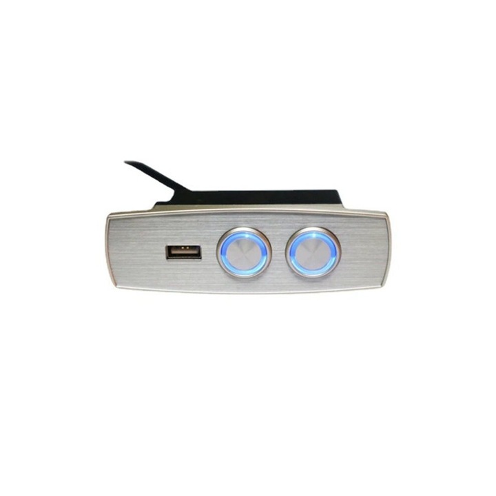 Telecomanda pentru fotoliu electric cu ridicare 5 pini 12-29V ergonomic negru