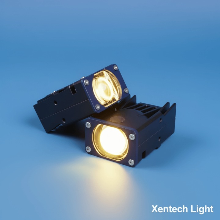 Комплект 2 прожектора Mini LED 68000LM 120W бял/жълт + червен DRL IP68 10-80V, автомобилна решетка