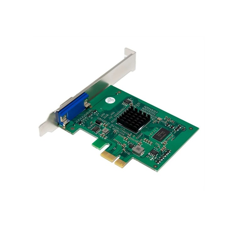VGA PCIe X1 videokártya 2K 1920x1200 32bpp 60Hz fekete 512MB