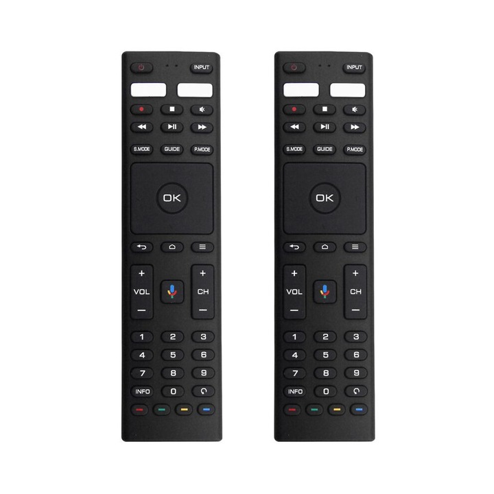 Set 2 Telecomenzi RM-C3363, Negru, Plastic