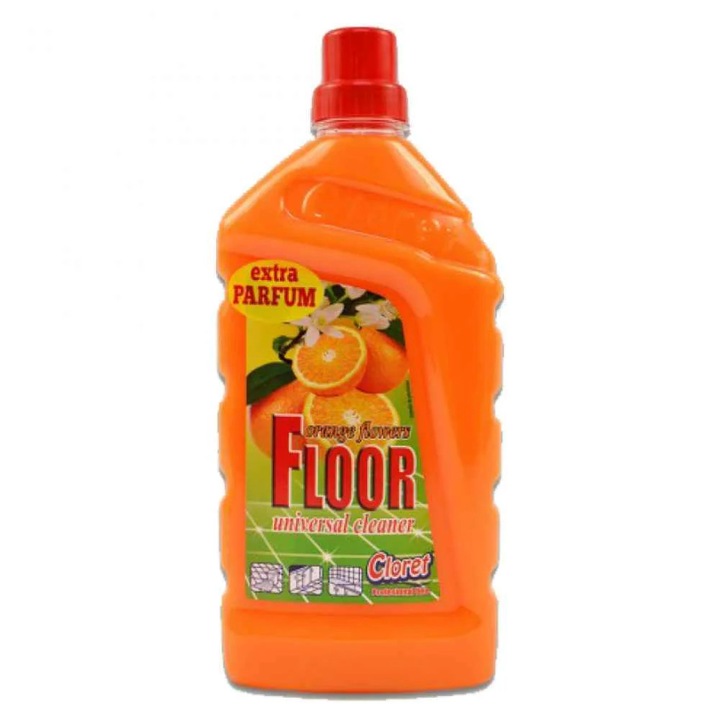 Detergent Suprafete Lemn Cloret 1L Orange