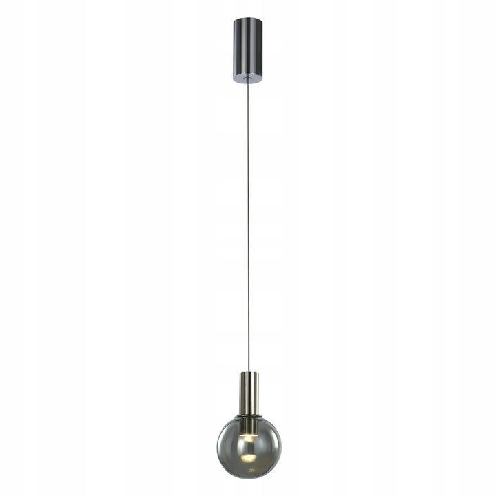 Лампа Italux Aria LED 6W, хром, 10x10см, височина 120см