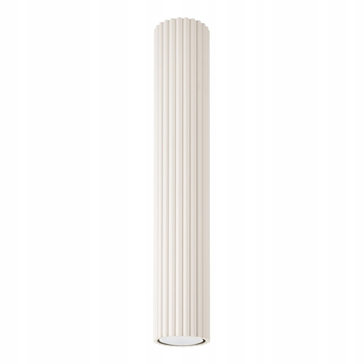 Plafon KARBON 40, Sollux Lighting, bézs, 6.5x6.5x40 cm, 1 fényforrás, 10W