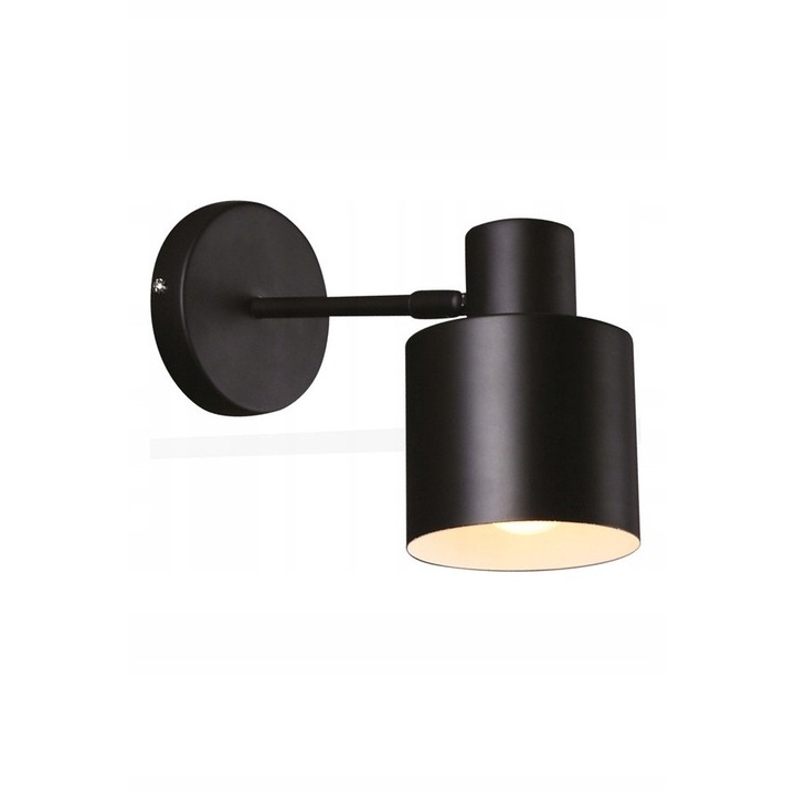 Аплик Maxlight, метал, черен, 60W, 30x12x16см