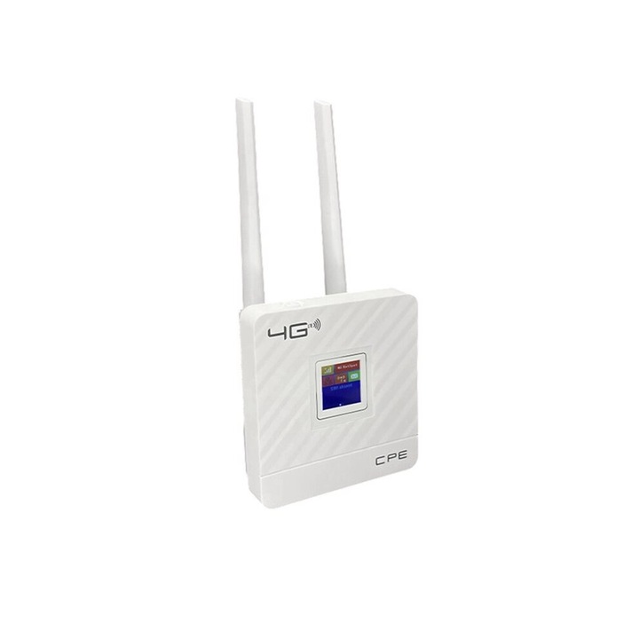 Router 4G 300 Mbps CPE903, Wi-Fi, 2 antenna 5 dBi, fehér