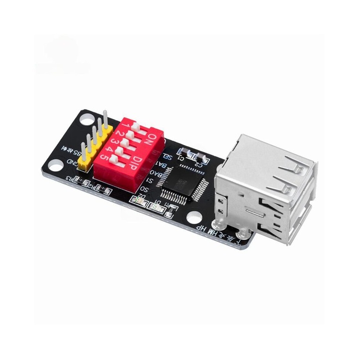 KVM konverter CH9350, bővítő HID eszközökhöz, 1x modul, PCB