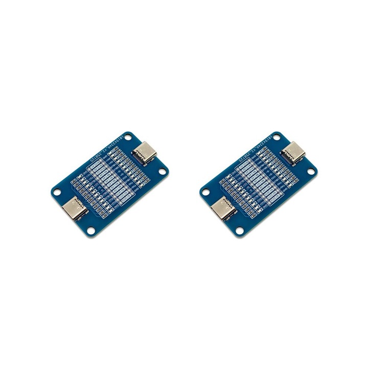 Modul testare cablu USB-C dublu 50x30mm 34g set 2 buc