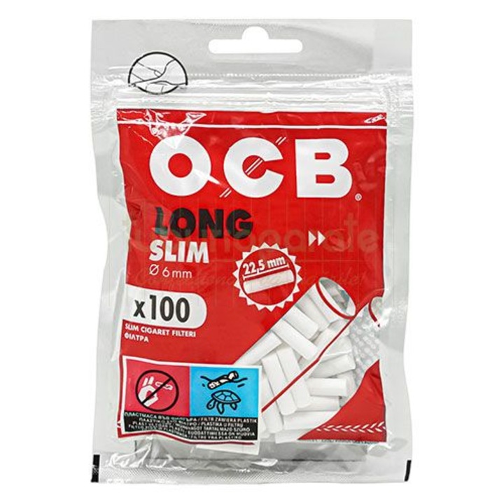 Filtre Ocb Slim Long 6/22, 5 mm set 100 bucati