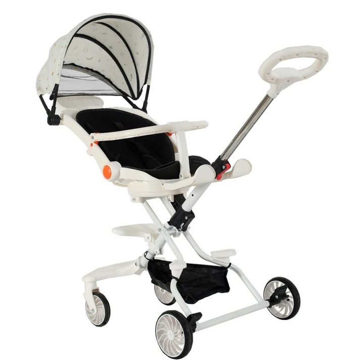 Carucior Sport Pliabil Reversibil 360° KIDOO KD-2012, Compact, Usor, Copii 6–36 luni