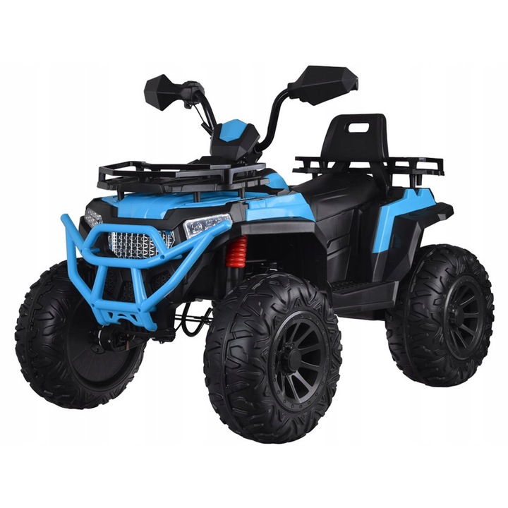 Електрически ATV за деца Jokomisiada 4x4, син, 4 мотора, 12V, 125x65x65см