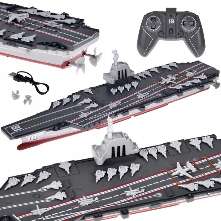 Navomodel de construit, Jokomisiada, vas de razboi, 1:1000, controlat de la distanta