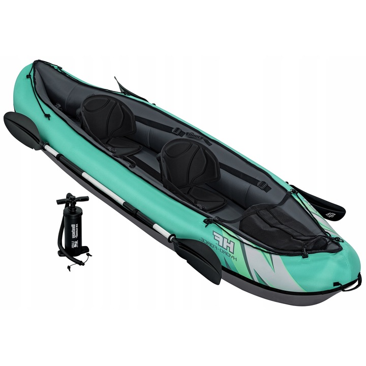 Каяк за 2 души Ventura Elite X2, Bestway, 330x86см, 200кг, пълен комплект