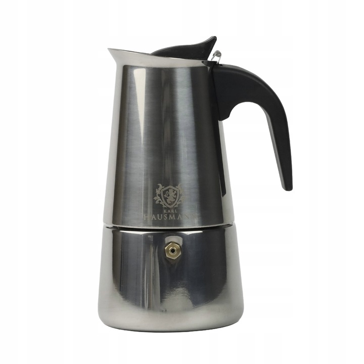 Espressor Karl Hausmann 300ml inox argintiu 19x10.5cm