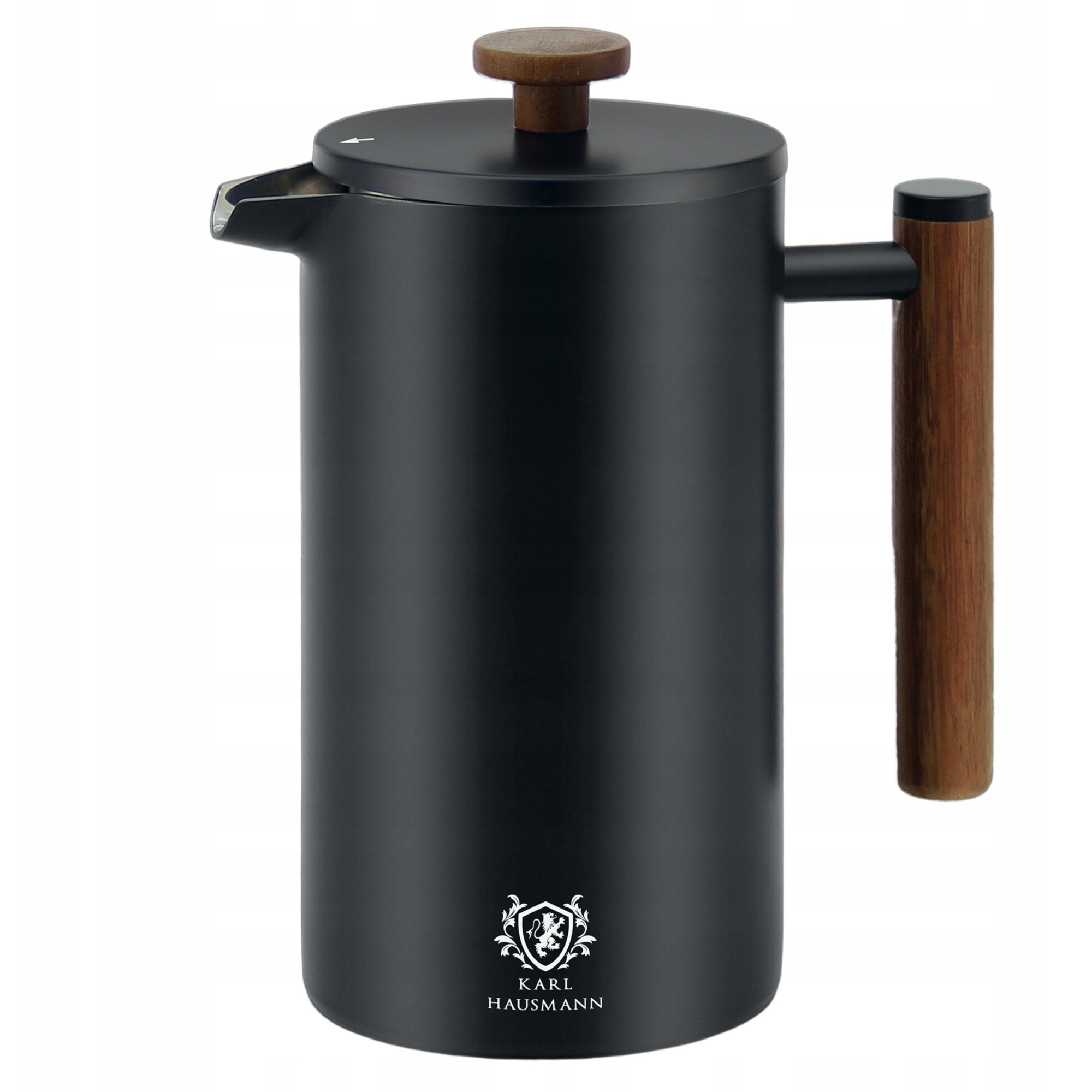 Zaparzacz cafea French Press Karl Hausmann 1000ml negru inox