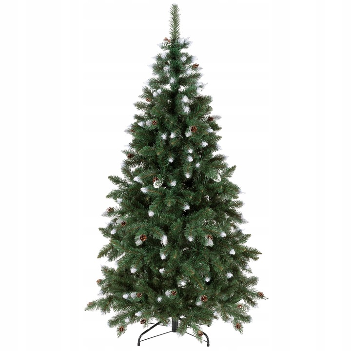 Karácsonyfa, Springos, gyémántfenyő, 200cm, természetes zöld