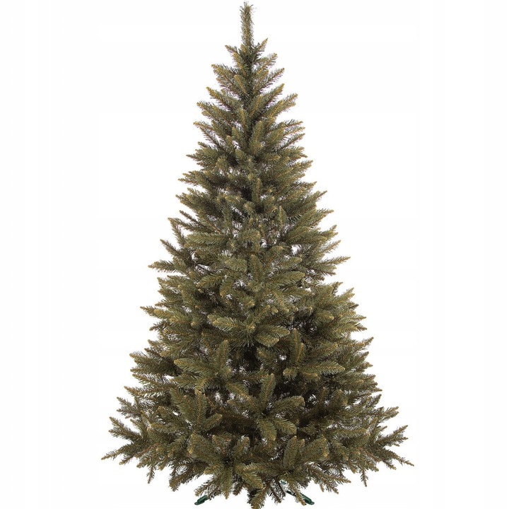 Springos műfenyő, karácsonyfa, 150cm, természetes zöld, 40 ág