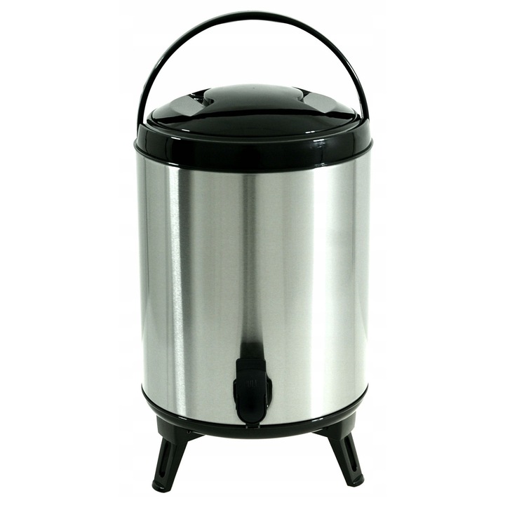 Catering termosz, Metlex, 13L, inox, 30x50cm