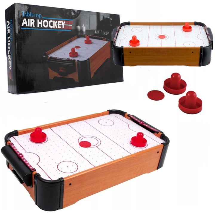 Mese foosball Norimpex, cymbergaj Air Hockey, 2 piese, 51,5x10x31cm, pentru copii