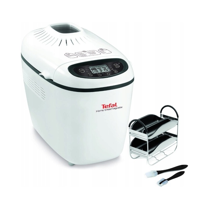 Masina de paine Tefal PF6101, 1600W, 16 programe, capacitate 1500g, pentru baghete