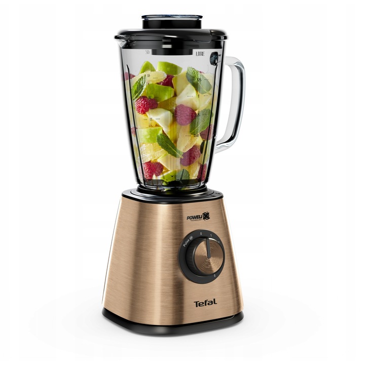 Блендер Tefal Blendforce 2 BL439G10, 800W, 1,75л, 6 остриета, функция за натрошаване на лед, цвят Coppertinto