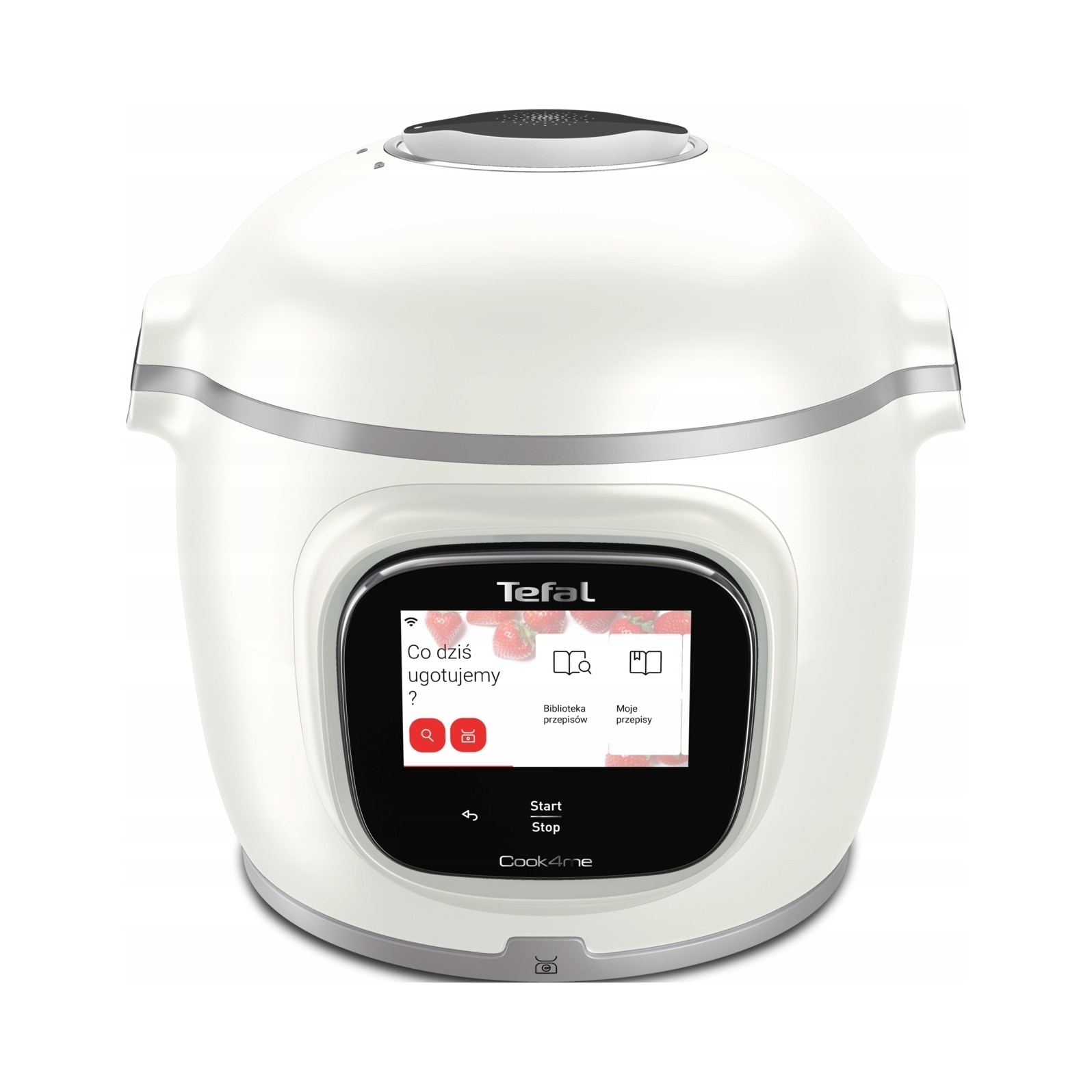Multicooker Tefal Cook4Me, 6L, 1300 retete, cu capac pentru gatit