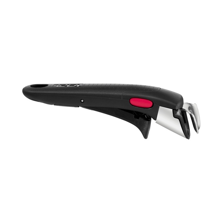 Univerzális fogantyú, Tefal, inox, fekete, 1 darab