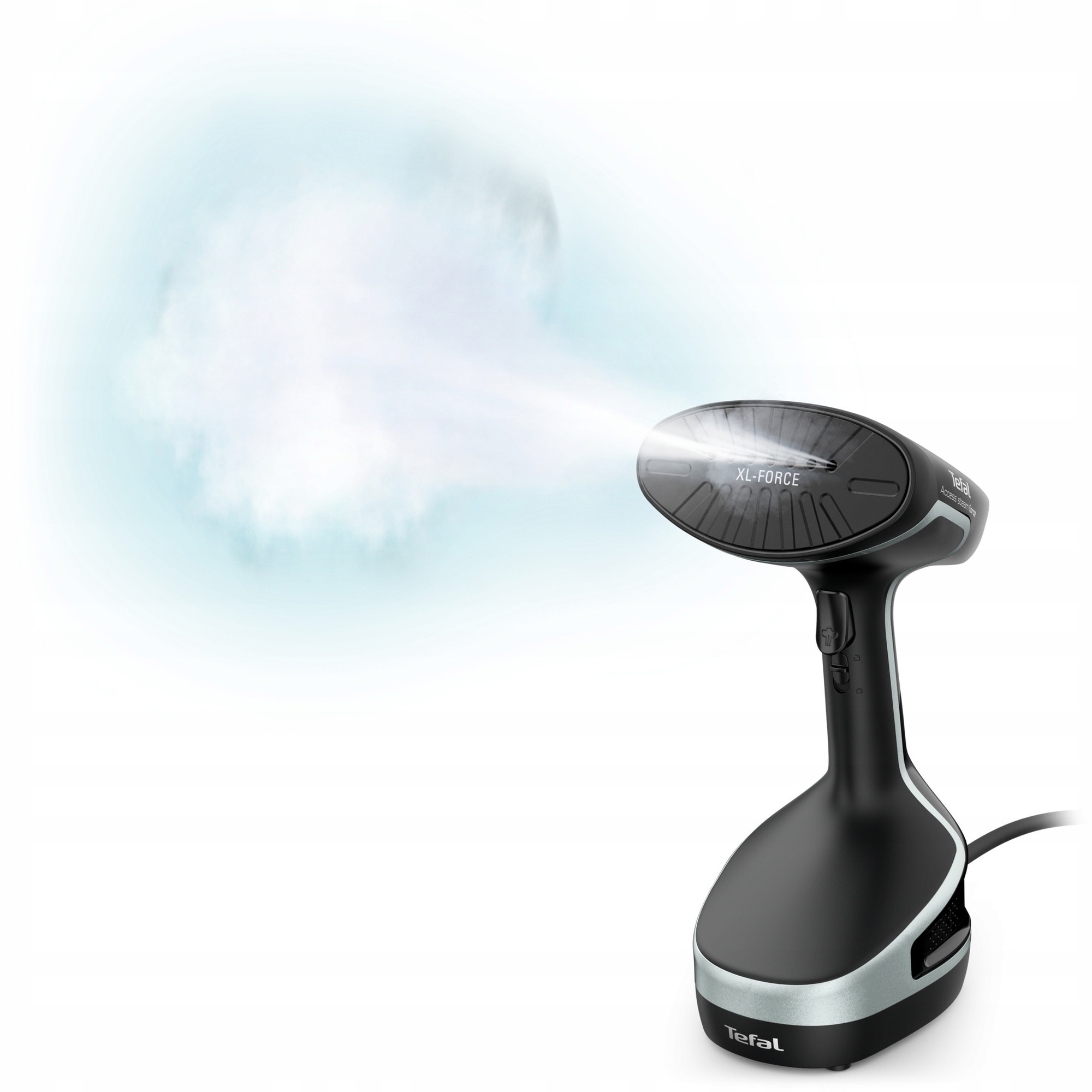 Statie de calcat cu abur Tefal Acces Steam Force, 2000W, 30g/min, set cu 3 accesorii, 200ml, alb