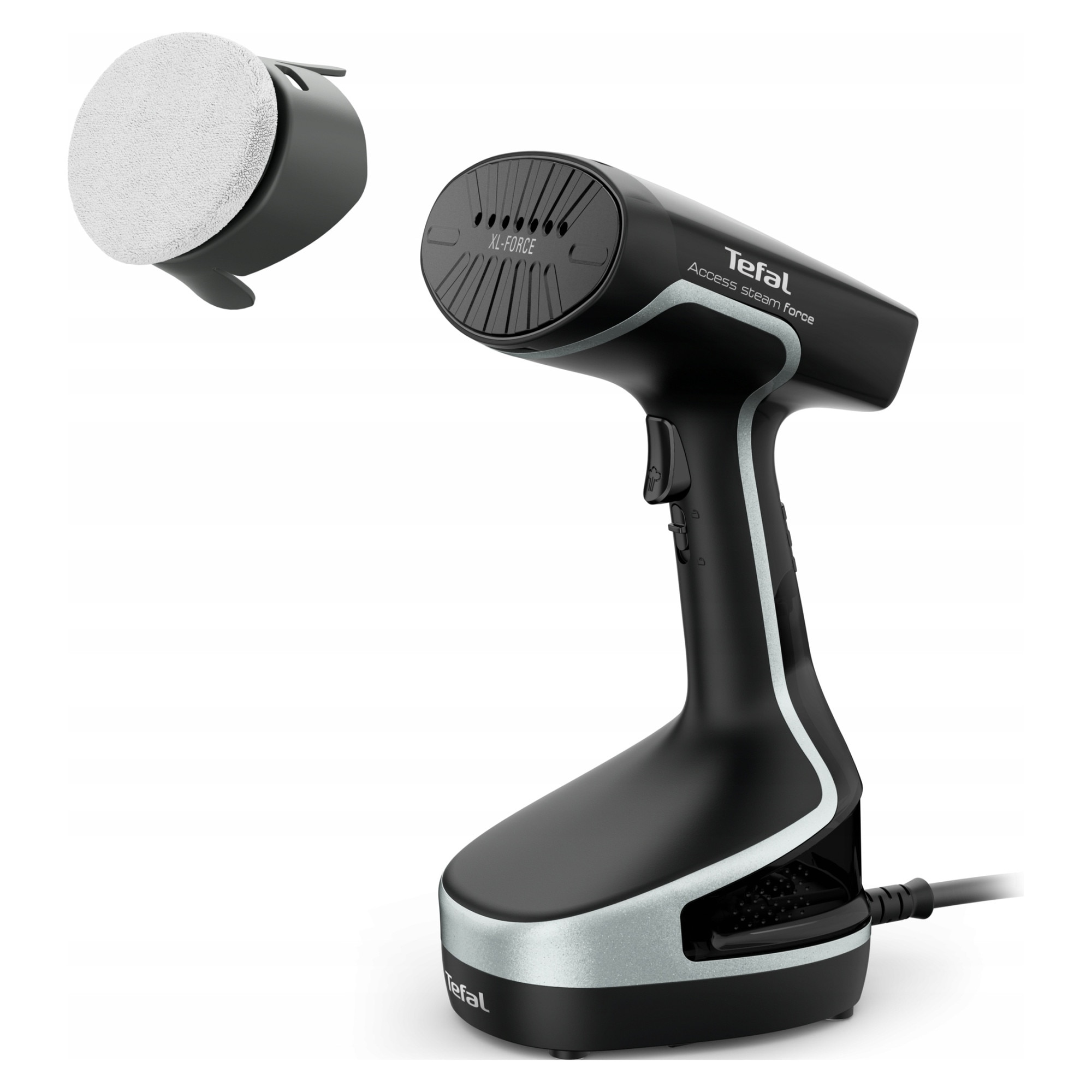 Statie de calcat cu abur Tefal Acces Steam Force, 2000W, 30g/min, set cu 3 accesorii, 200ml, alb