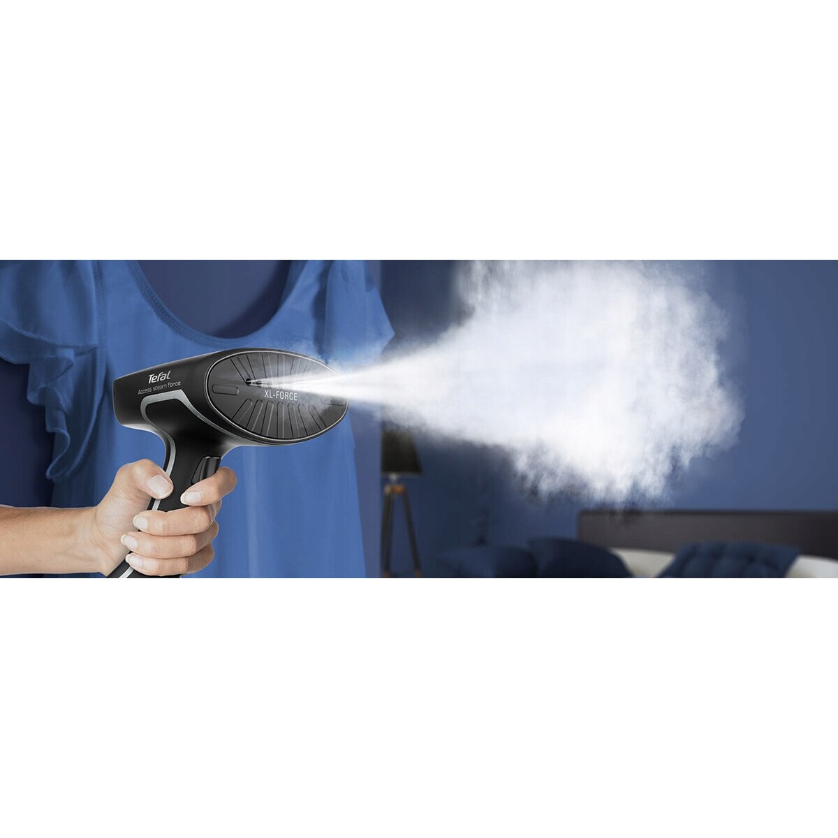 Statie de calcat cu abur Tefal Acces Steam Force, 2000W, 30g/min, set cu 3 accesorii, 200ml, alb