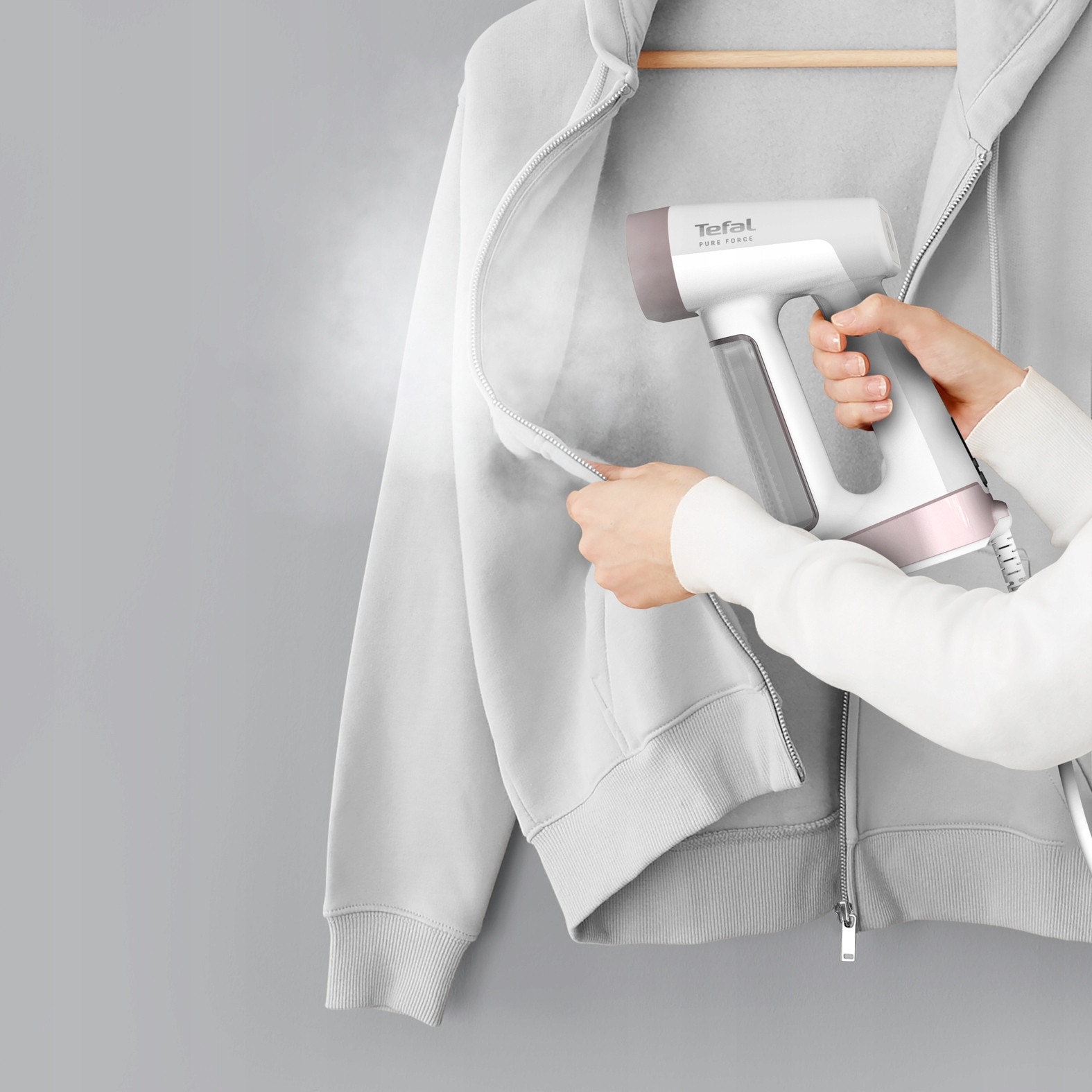 Parownica TEFAL Pure-Force 2in1, 1800W, 35g/min, 180ml, compacta