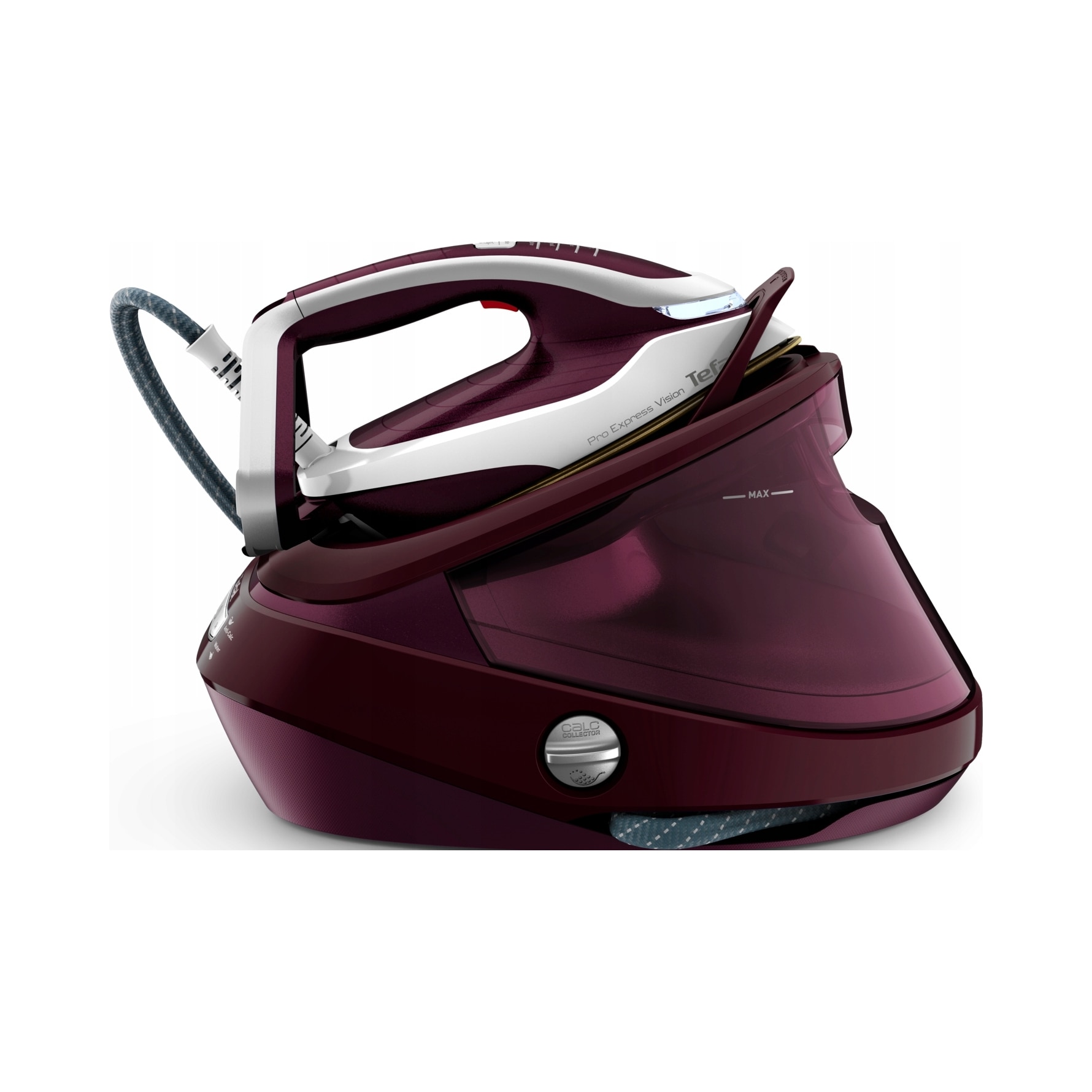 Generator de aburi Tefal Pro Express Vision GV9810, 3000 W, 180 g/min, 8.3 bar, 1.2 L