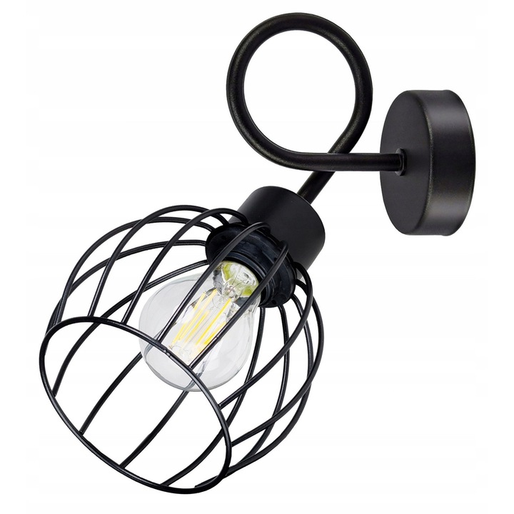 Lámpa E27 LED-ONE Loft 20cm, 1 fényforrás, fém színű