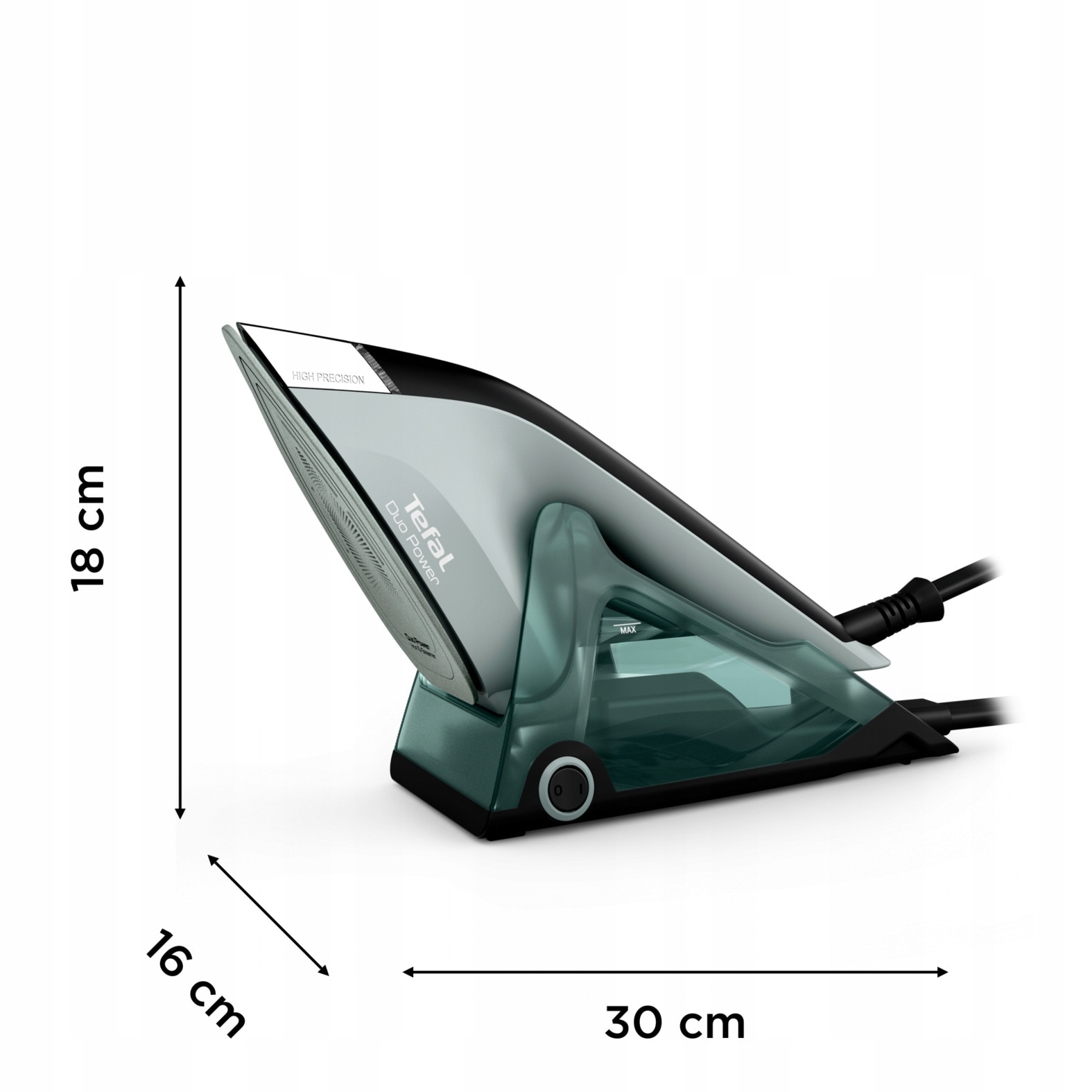 Fier de calcat cu abur Tefal Duo Power JF4031, 300ml, 25g/min, ultracompact, 750g