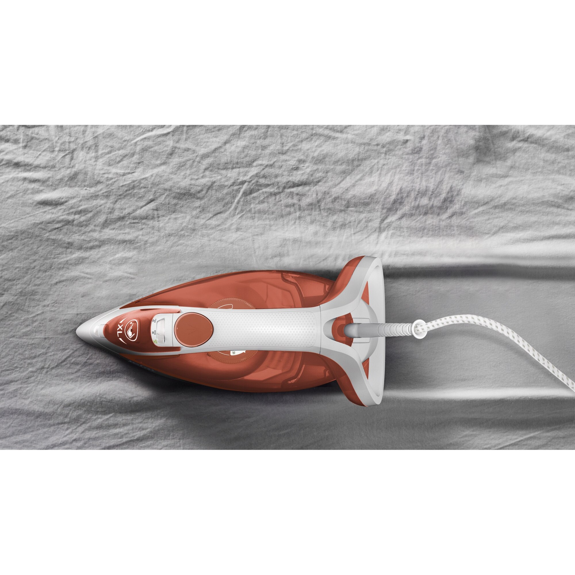 Fier de calcat Tefal Easygliss Eco FV5782, 2800W, 50g/min, 260g/min, Durilium AirGlide, 270ml
