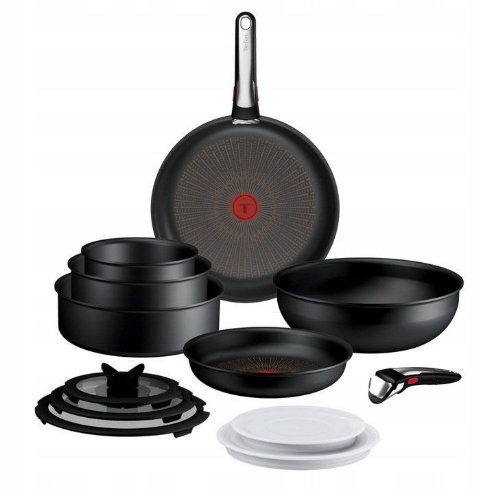 Tefal Ingenio Excellence Plus edény- és serpenyőkészlet, 13 részes, 24x28cm