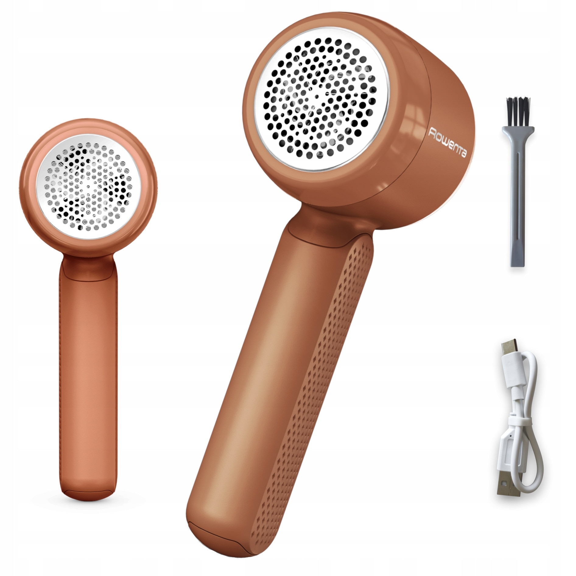 Golarka pentru haine Rowenta JA8001, USB, 60 minute autonomie, 90 minute incarcare, cu perie de curatare
