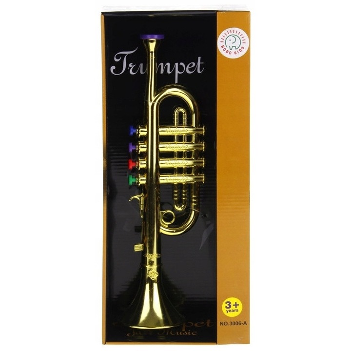 Nobo Kids gyermek trombita, 4 hang, 38x10x9cm