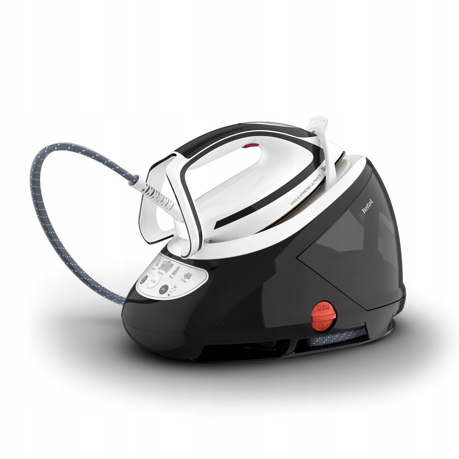 Generator de aburi Tefal Pro Express Ultimate GV9550 2600W, 520 g/min, 8 bar, 1,9 L