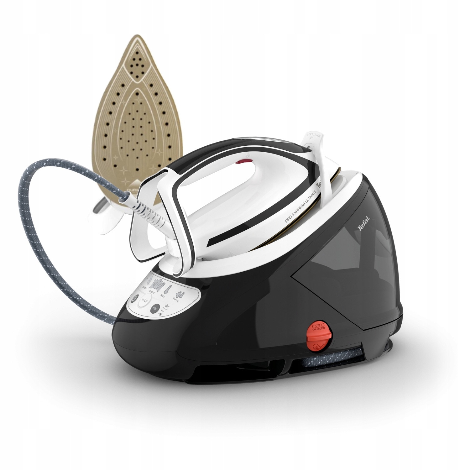 Generator de aburi Tefal Pro Express Ultimate GV9550 2600W, 520 g/min, 8 bar, 1,9 L