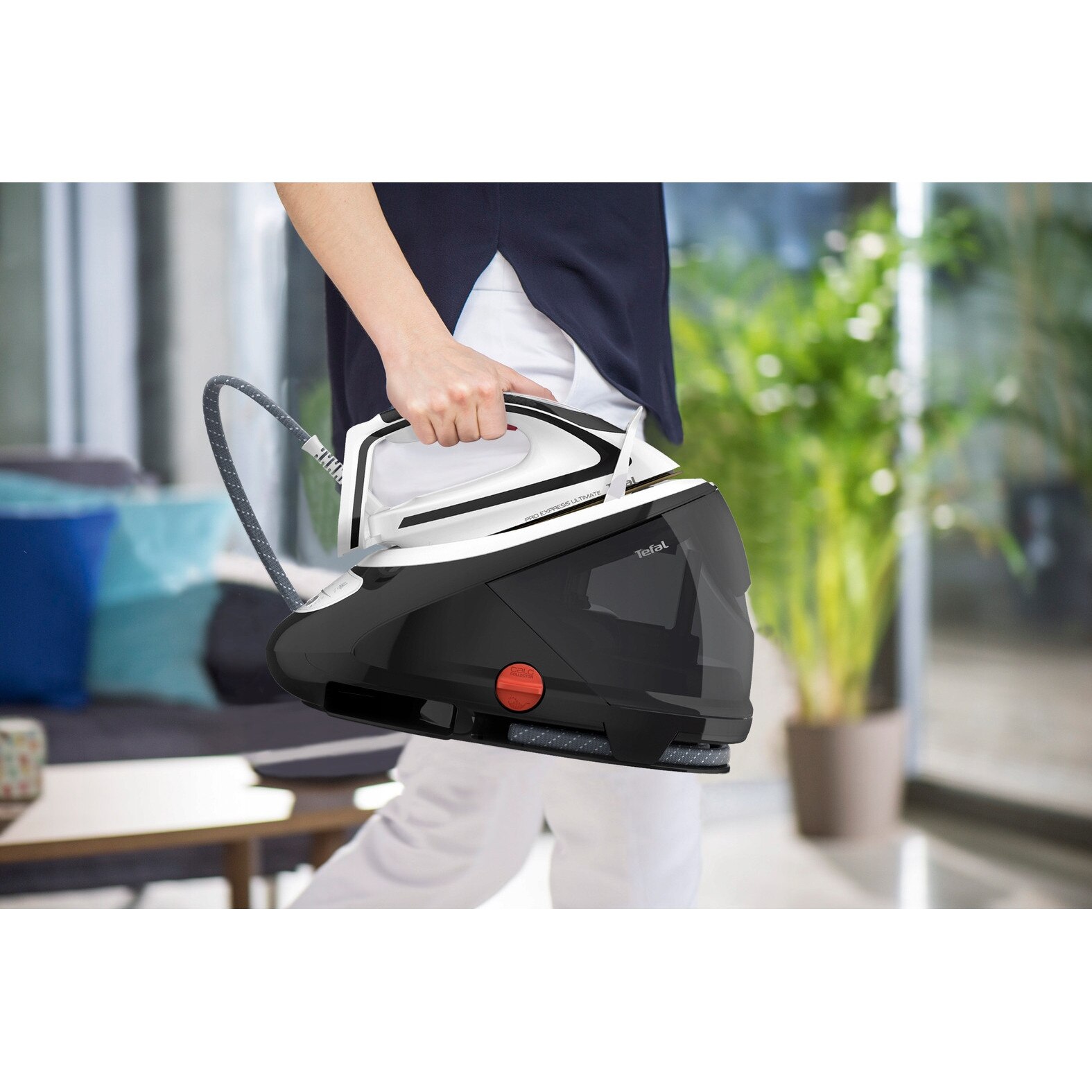Generator de aburi Tefal Pro Express Ultimate GV9550 2600W, 520 g/min, 8 bar, 1,9 L