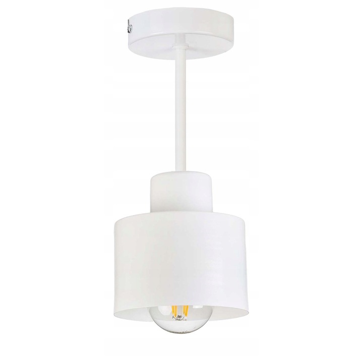 LED-ONE полилей, метал, бял, 40см, E27, 1 източник на светлина