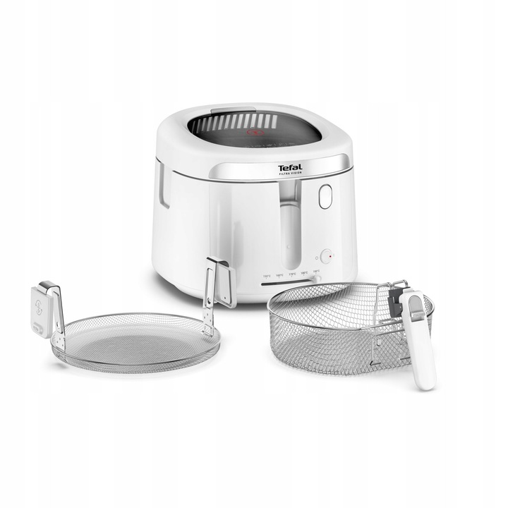Фритюрник Tefal Filtra Vision 1900 W, 2,1 л, капацитет 1,2 кг, модерен дизайн, лесен за почистване