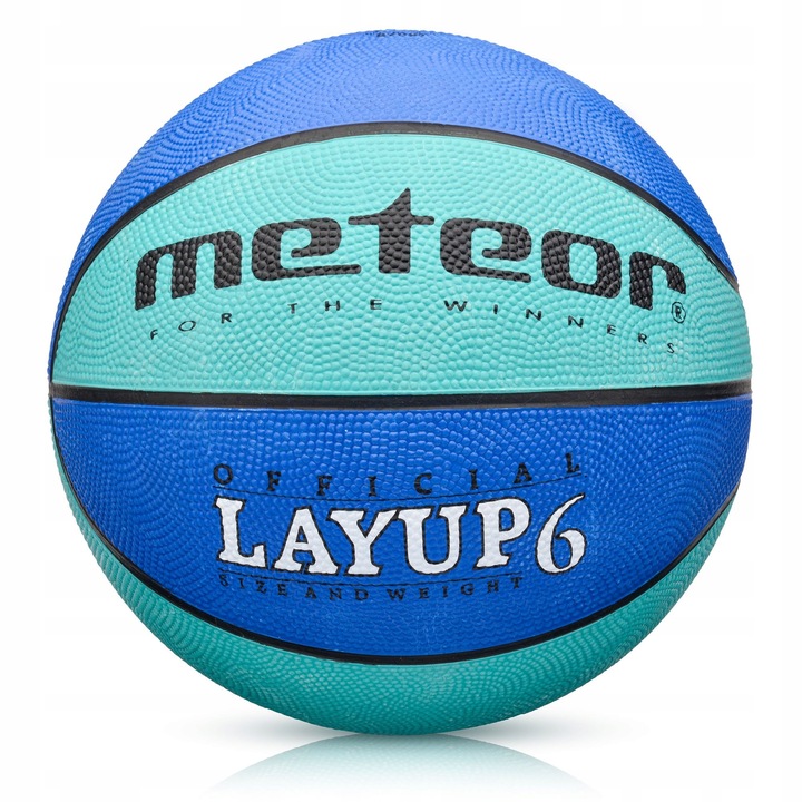 Meteor LayUp #6 kosárlabda, kék, 72-74cm, 23cm