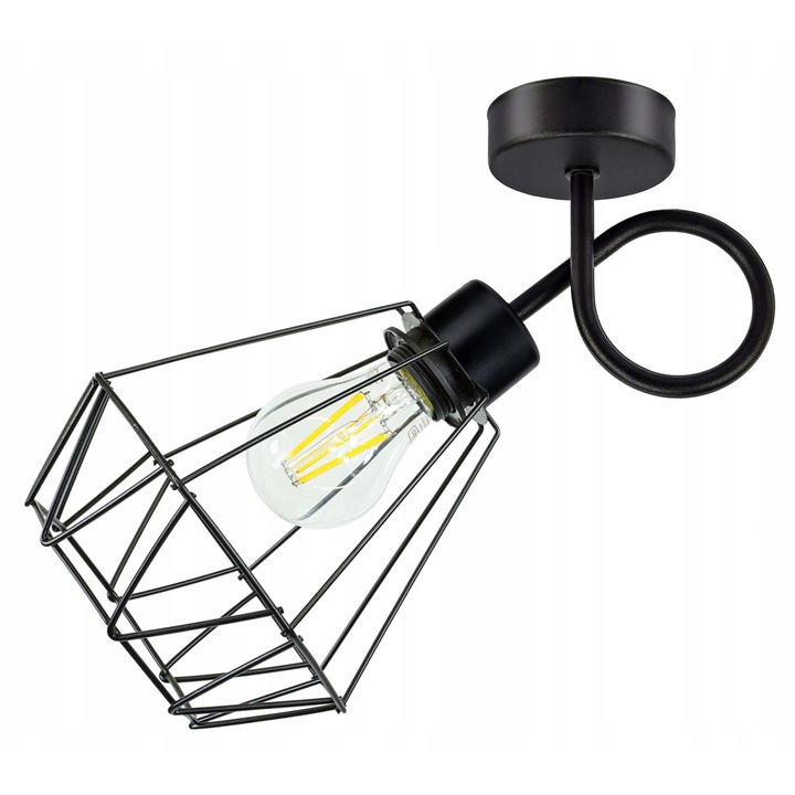 Lustra LED-ONE, 2in1, loft, E27, 20cm inaltime, 10cm diametru
