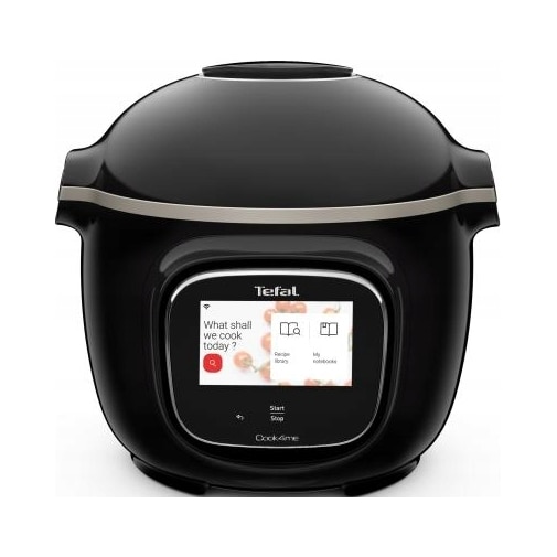 Multicooker Tefal Cook4me Touch 6L, 13 functii, Wi-Fi, negru - eMAG.ro