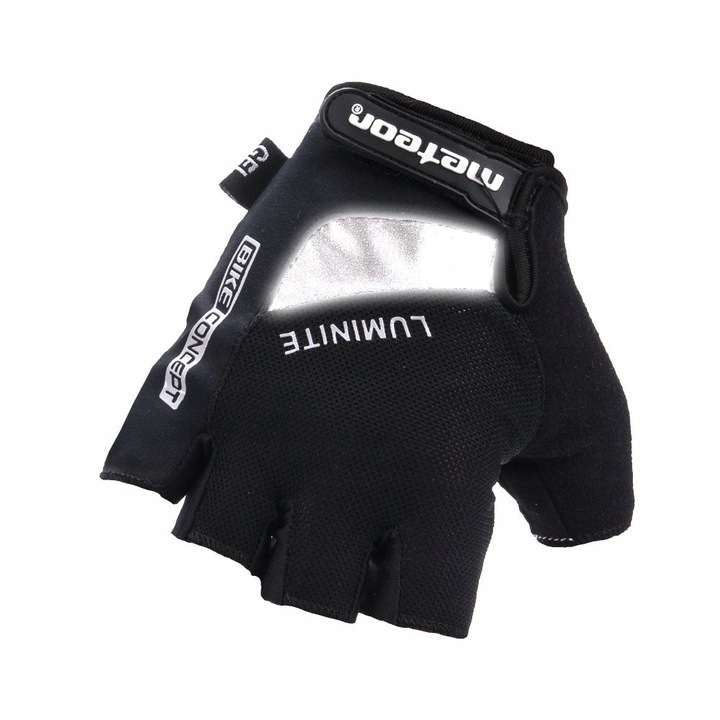 Meteor Gel GX32 sportkesztyű, elasztikus, fekete, L méret